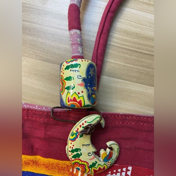 Laurel Burch Moon tote bag - Picture 3 of 5